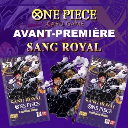 Avant Premiere - One Piece TCG - Sang Royal - 19/04/2025