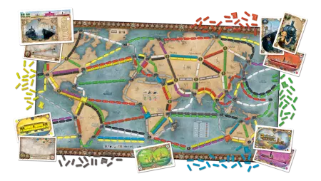 Aventuriers du rail - Autour de monde