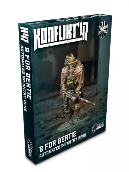 B for Bertie British Automated Infantry Hero - Konflict 47 - Warlord Games