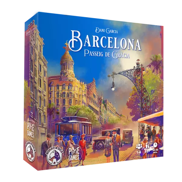 Barcelona Extension Passeig de Gr�cia- Dani Garcia - Board & Dice