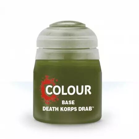 Base: Death Korps Drab (12Ml)  - Peinture Citadel - Games Workshop