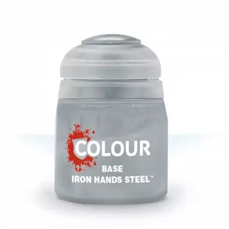 Base: Iron Hands Steel (12Ml)  - Peinture Citadel - Games Workshop