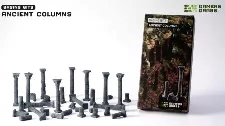 Basing Bits :  Ancient Columns - Gamers Grass