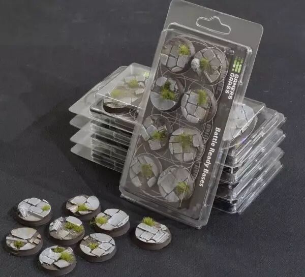  Battle Ready Bases - Temple 32mm (x8) - Gamers Grass