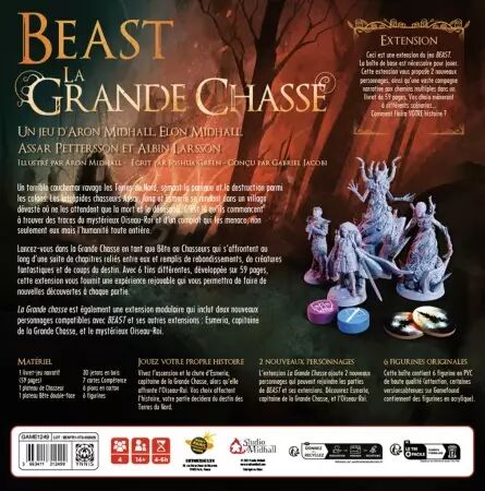 Beast : La Grande Chasse - Aron Midhall, Elon Midhall - Don\'t Panic Games