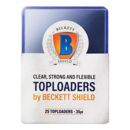 Beckett Shield : 25 toploader 35pt Regular Clear