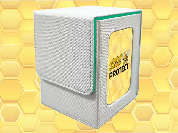 Bee Protect - DeckBox Commander Premium BLANC-VERT