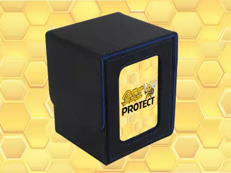 Bee Protect - DeckBox Commander Premium NOIR-BLEU