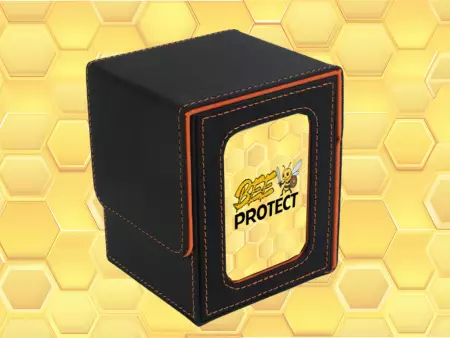 Bee Protect - DeckBox Commander Premium NOIR-ORANGE