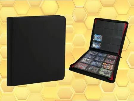 Bee Protect - Portfolio 480+ pour cartes à collectionner Noir