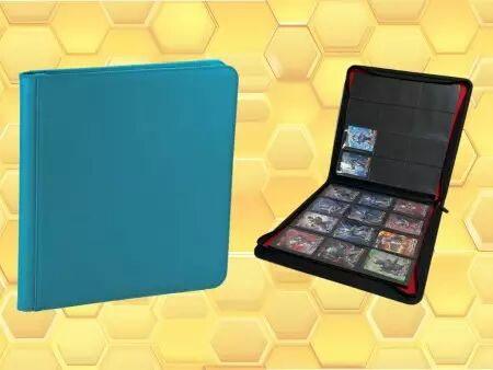 Bee Protect - Portfolio 480+ pour cartes à collectionner Petrole