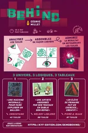 Behind : Purple -  Cédric Millet - Kyf Edition