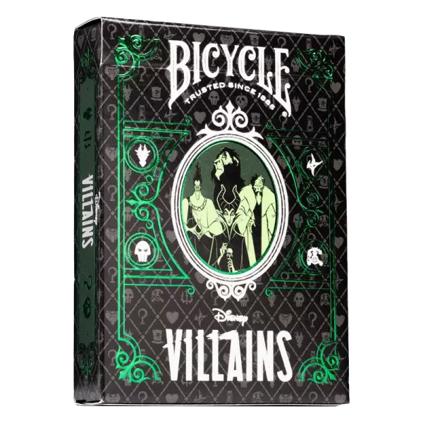 Bicycle - Disney Villains - Violet ou vert