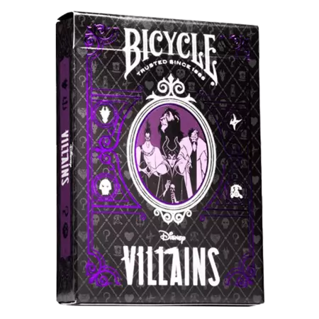 Bicycle - Disney Villains - Violet ou vert