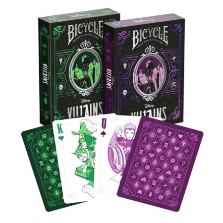 Bicycle - Disney Villains - Violet ou vert