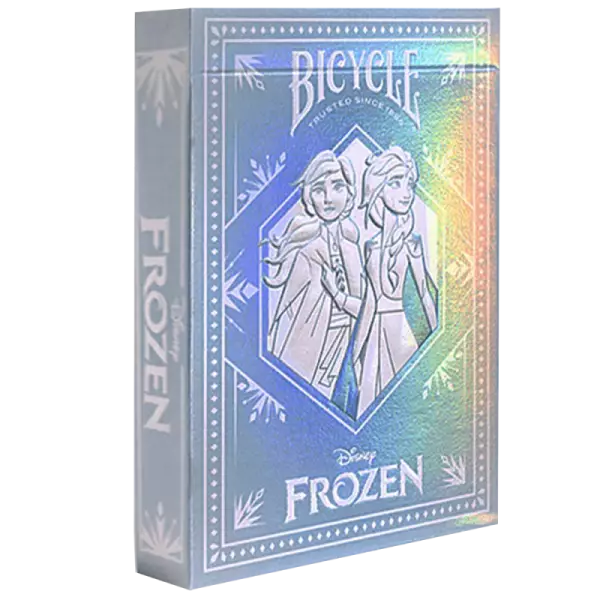 Bicycle Creatives - Disney La Reine Des Neiges Bleu (Jeu de 54 cartes)