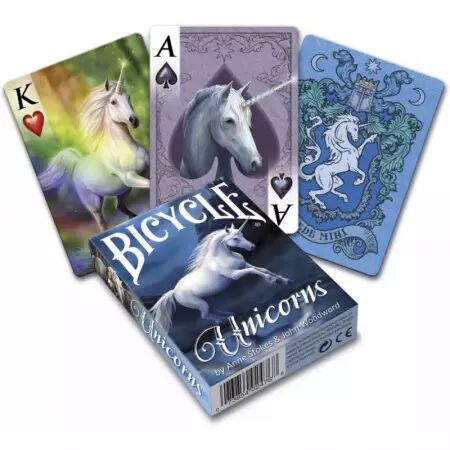 Bicycle Theory 11 - Anne Stokes Unicorns (Jeu de 54 cartes)
