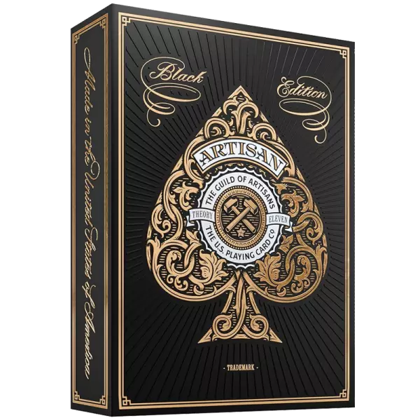 Bicycle Theory 11 - Artisan Black Series (Jeu de 54 cartes)