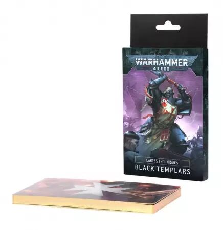 Black Templars : Cartes Techniques (Français) - Warhammer 40k