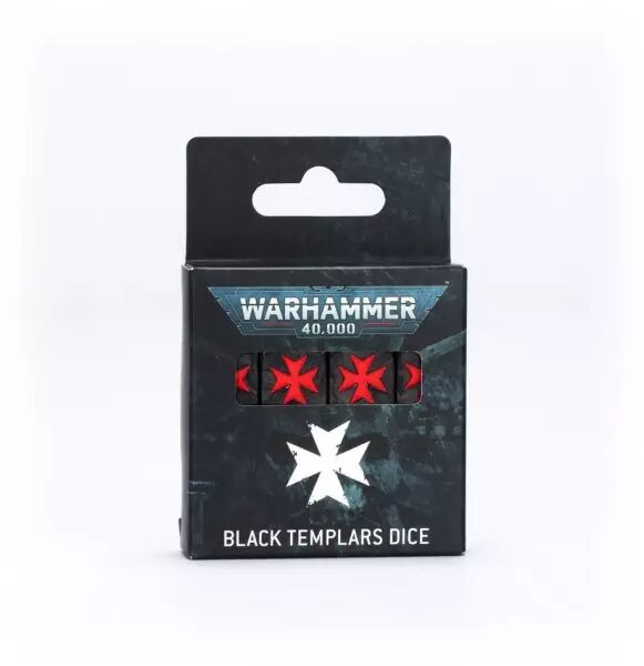 Black Templars : Set de d�s - Warhammer 40k