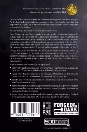 Blades in the Dark : 2ème édition révisée