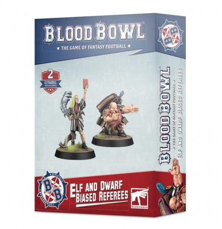 Blood Bowl - Arbitres Partiaux Elfe et Nain - Games Workshop