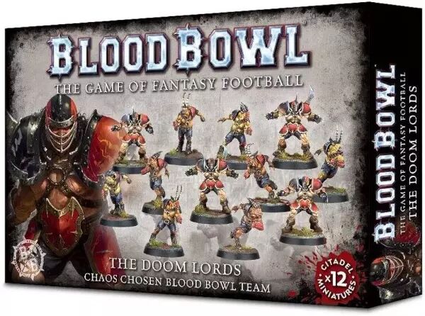 Blood Bowl - Doom Lords �quipe �lus du Chaos (Chaos Chosen Team) - Games Workshop