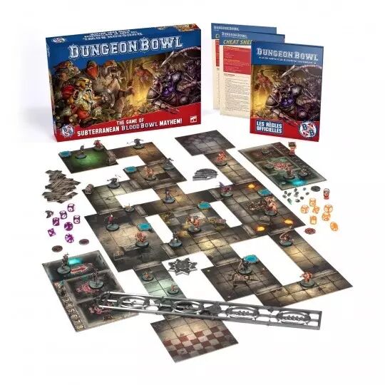 Blood Bowl - Dungeon Bowl - Le Jeu Survolt� de Blood Bowl Souterrain - Games Workshop