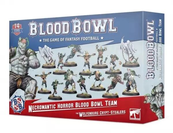 Blood Bowl - Equipe :  Horreurs N�cromantiques: les Wolfenburg Crypt-Stealers