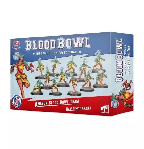 Blood Bowl - �quipe d\'Amazones Kara Temple Harpies (Amazon Team) - Games Workshop