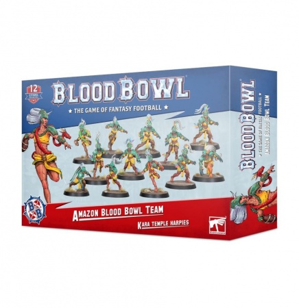 Blood Bowl - Équipe d\'Amazones Kara Temple Harpies (Amazon Team) - Games Workshop