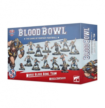 Blood Bowl - Équipe de Blood Bowl de Nordiques: Norsca Rampagers - Blood Bowl Team