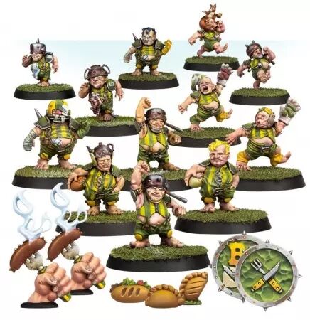 Blood Bowl - Équipe de Halflings Greenfield Grasshuggers (Halfling Team) - Games Workshop
