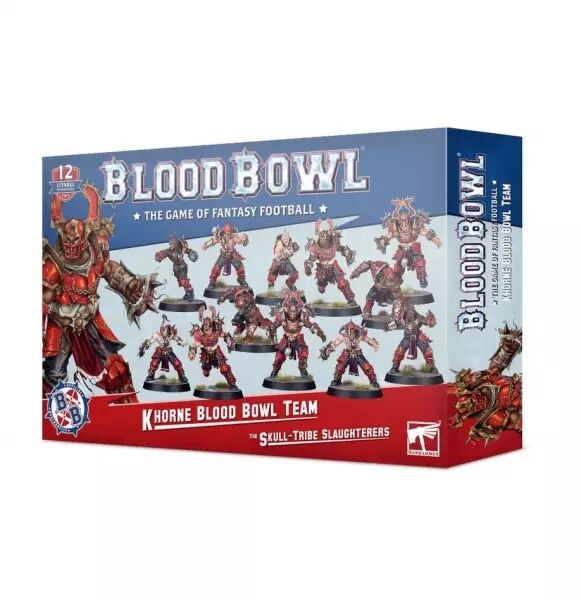 Blood Bowl - �quipe de Khorne Skull-tribe Slaughterers (Khorne Team) - Games Workshop