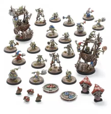 Blood Bowl - Équipe de Snotlings Crud Creek Nosepickers (Snotling Team) - Games Workshop
