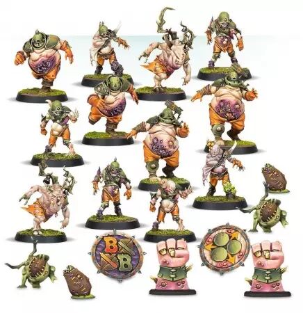 Blood Bowl - Nurgles Rotters - Nurgle Blood Bowl Team