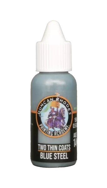 Blue Steel - Metallic - Two Thin Coats