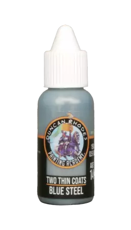 Blue Steel - Metallic - Two Thin Coats