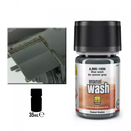 Blue Wash For Panzer Grey  - Mig Jimenez