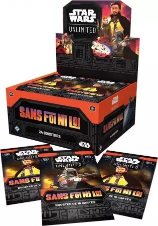  Boite 24 Boosters Fran&ccedil;ais - Sans foi ni Loi - Star Wars Unlimited
