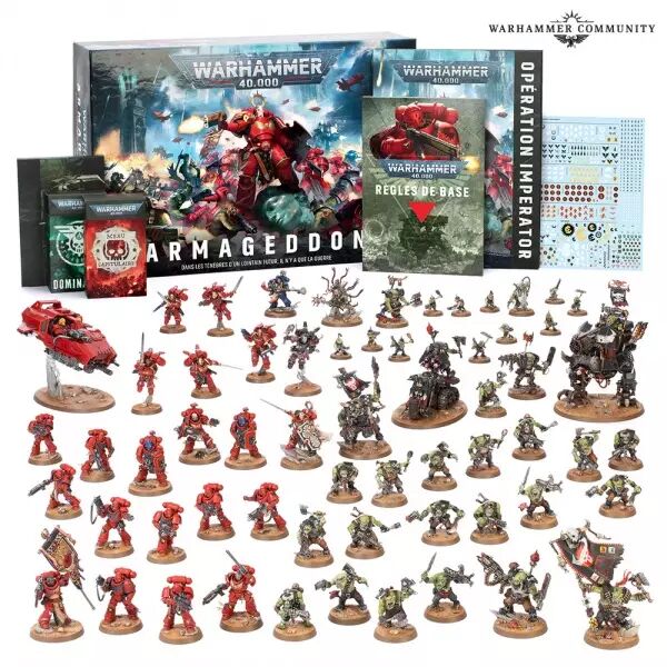 Boite de d�marrage V11 Armageddon - Warhammer 40k - Games Workshop