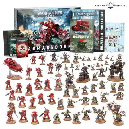 Boite de d&eacute;marrage V11 Armageddon - Warhammer 40k - Games Workshop