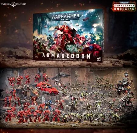 Boite de d&eacute;marrage V11 Armageddon - Warhammer 40k - Games Workshop