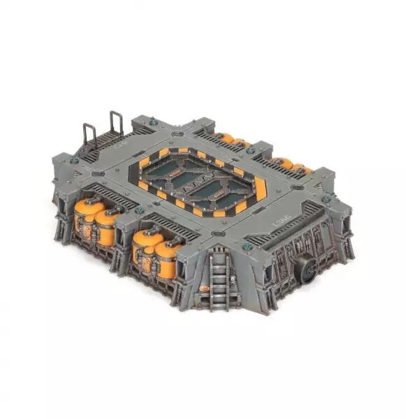 Bo�te Endommag�e - Zone De Bataille Fronteris - Plate-Forme D\'Atterrissage - Warhammer 40K - Games Workshop