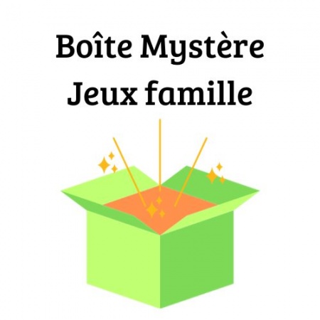 Boîtes Mystères - Jeux Famille - 2 versions 
