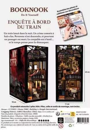 Booknook - Enquête à bord du train