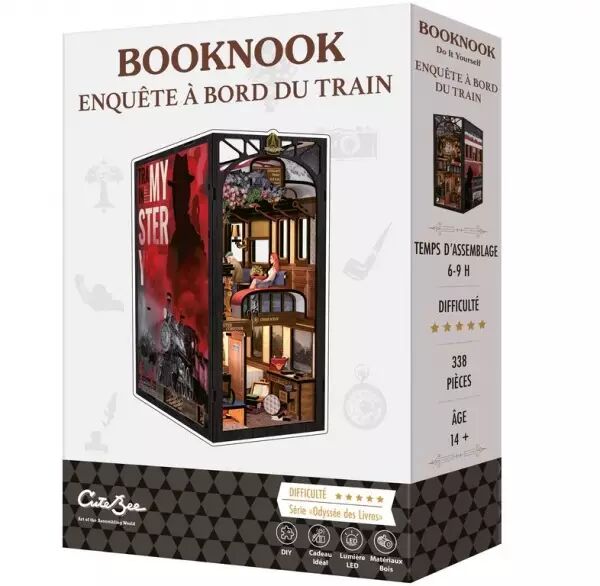 Booknook - Enqu�te � bord du train