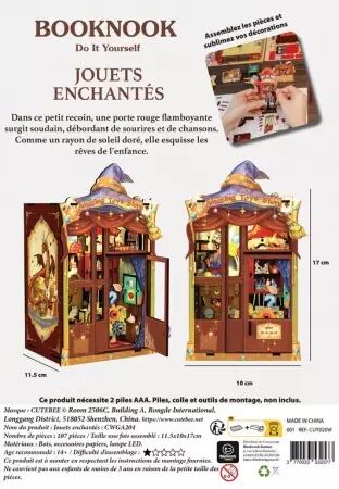 Booknook - Jouets Enchantés - Difficulté 1 - 107 pièces 