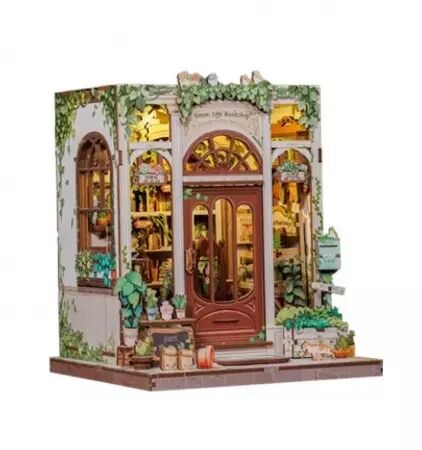 Booknook - La Bibliotheque Florale - Difficulté 2 - 196 pièces 