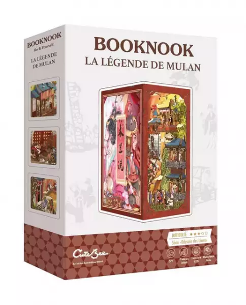 Booknook - La L�gende de Mulan - Difficult� 3 - 298 pi�ces 